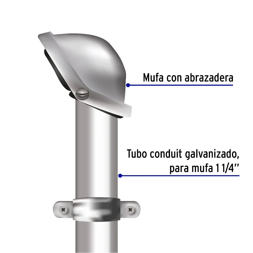 mufa-con-abrazadera-para-tubo-1-1-4-volteckmufa-1-1-4-6f5.webp