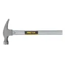 Martillo uña recta 16 oz, mango tubular, PRETU