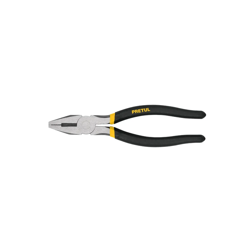 Pinza para electricista 8' mango de PVC, PRETUL