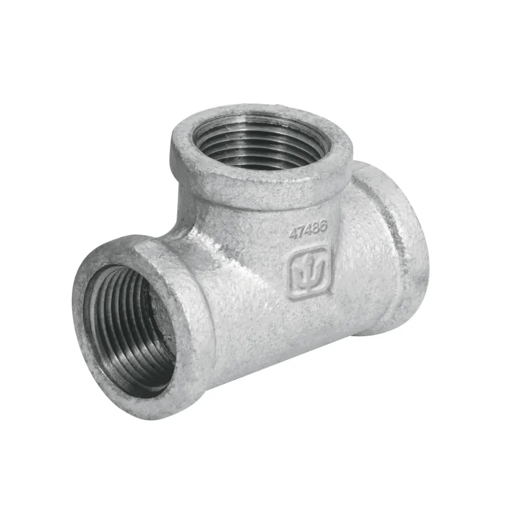 Tee sencilla 3/4' acero galvanizado, FOSET