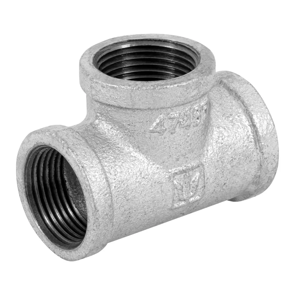 [TP-47487] Tee sencilla 1' acero galvanizado, FOSET