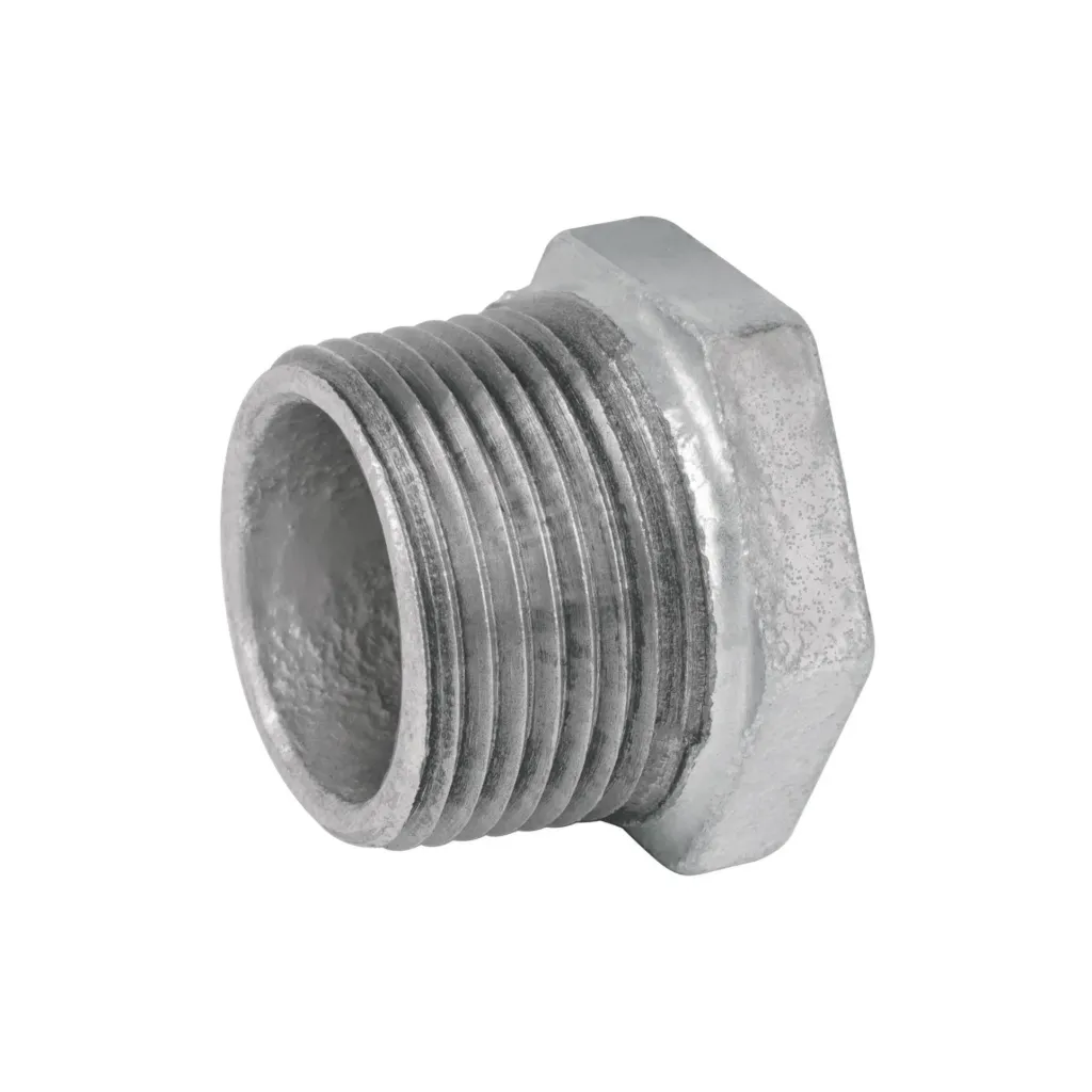 Reducción bushing acero galvanizado 1'x 3/4', FOSET