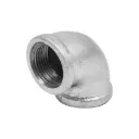 Codo 90° acero galvanizado de 1/2', FOSET