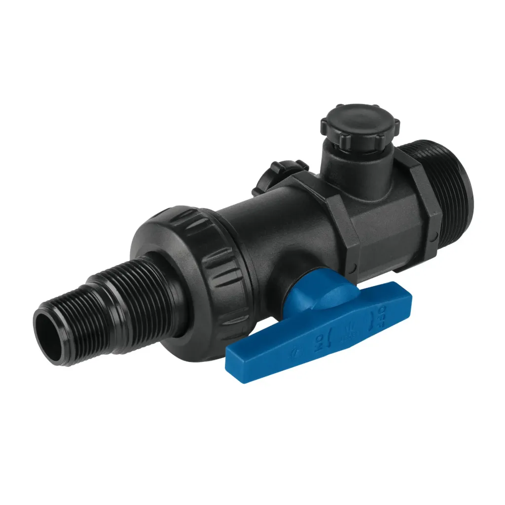 [TP-48081] Multiconector polipropileno para tinaco, con válvula, FOSET