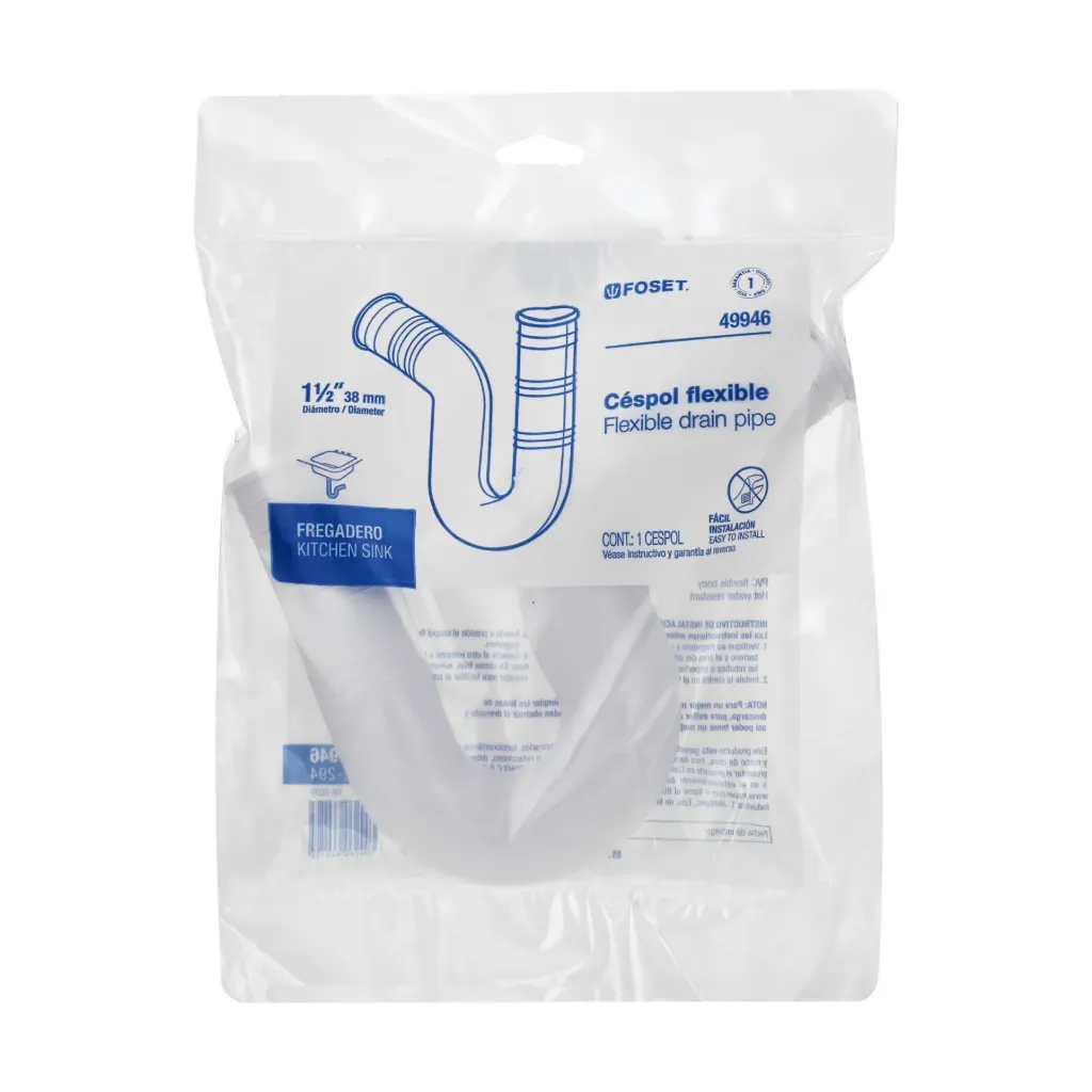 [49946] Céspol flexible de PVC para fregadero, FOSET