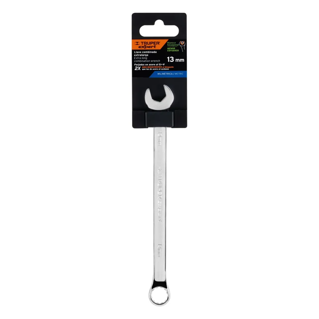 [TP-15617] Llave combinada extralarga 13 mm x 202 mm de largo, EXPERT