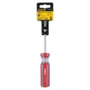 Desarmador plano 1/4 x 4' mango de PVC, PRETUL