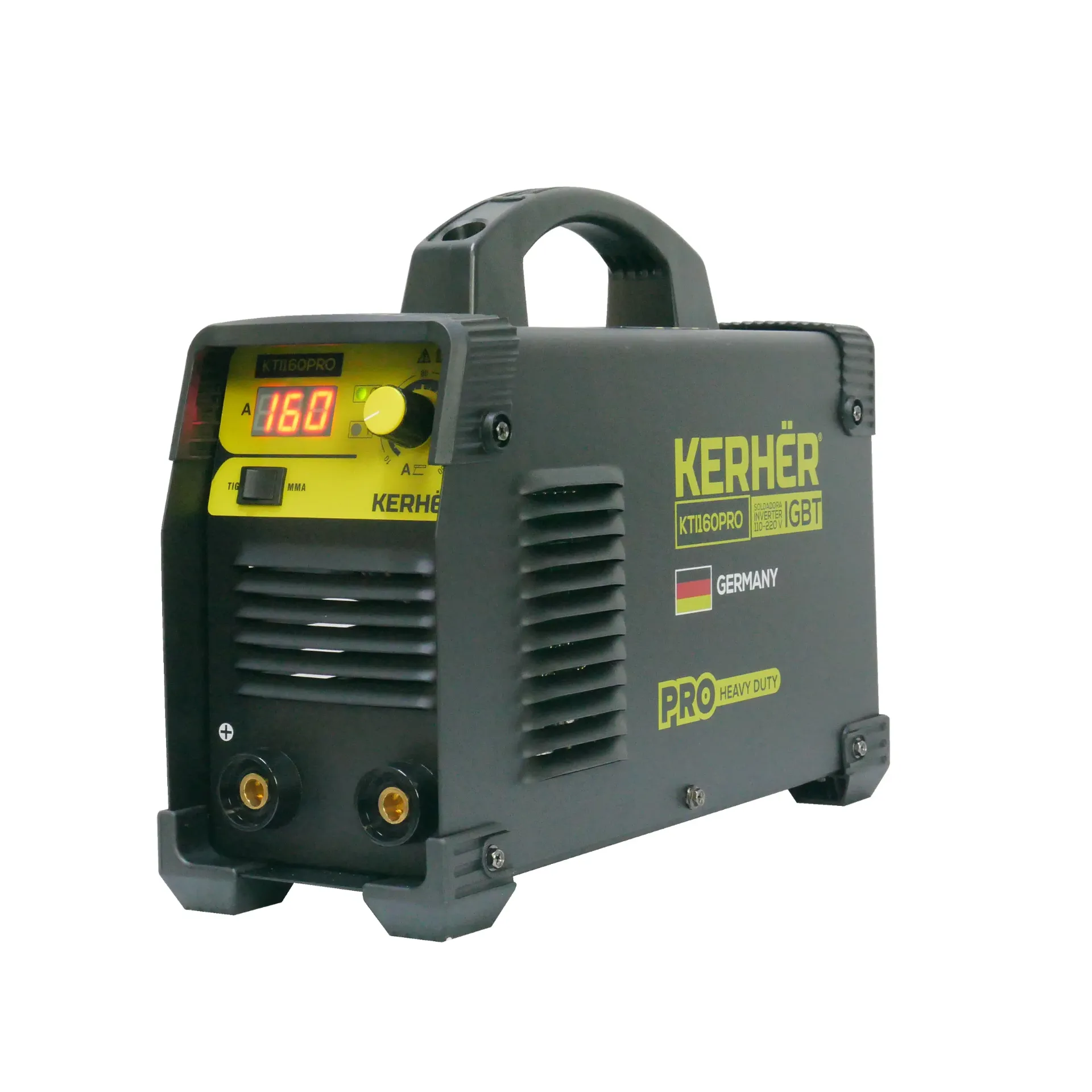 [KTI160PRO] SOLDADORA INVERSORA KERHER KTI160PRO PRO TIG/MMA 160A 110/220V