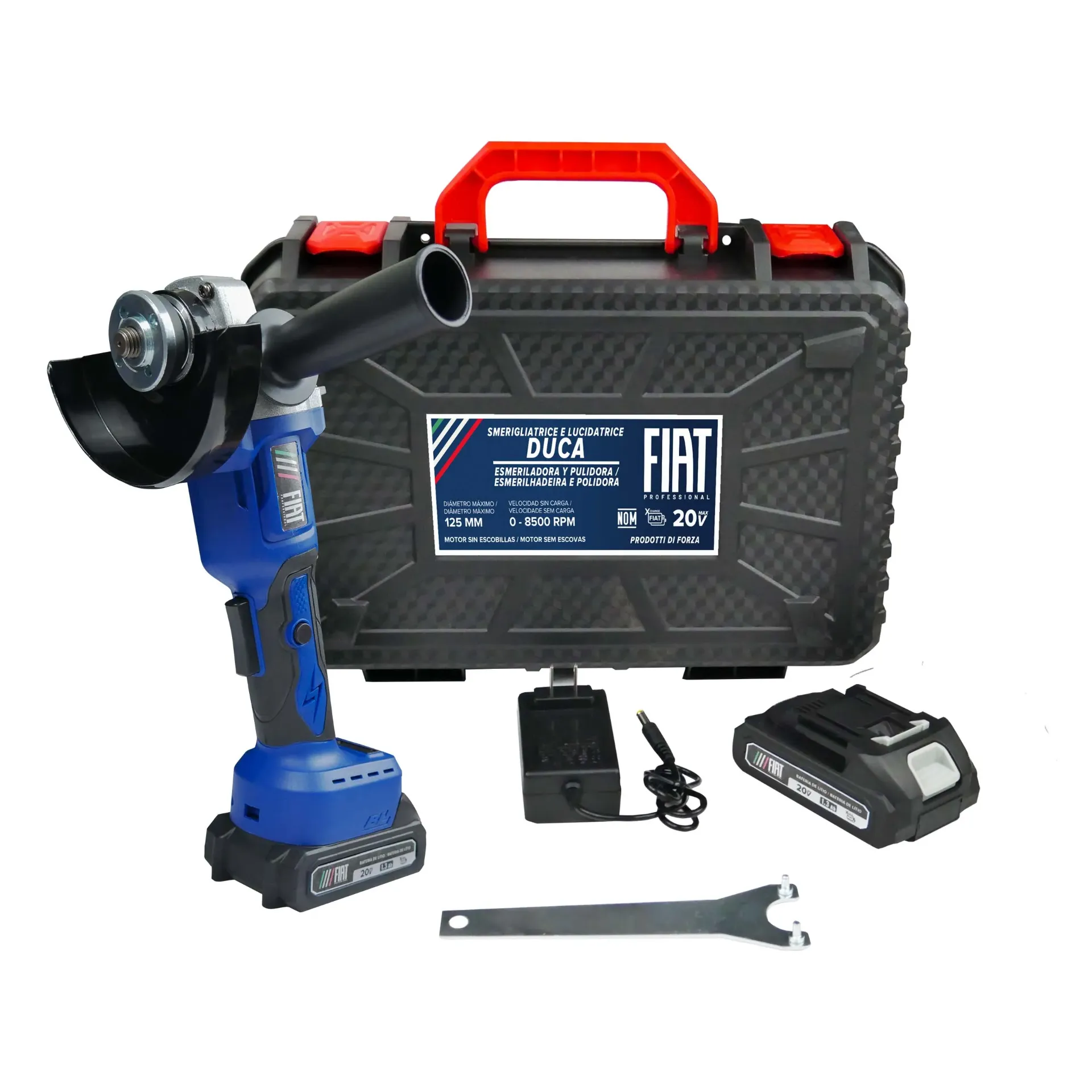 KIT3113 ESMERILADORA FIAT  + GORRA