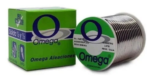 SOLDADURA SOLIDA OMEGA 1/2 Y 1/2