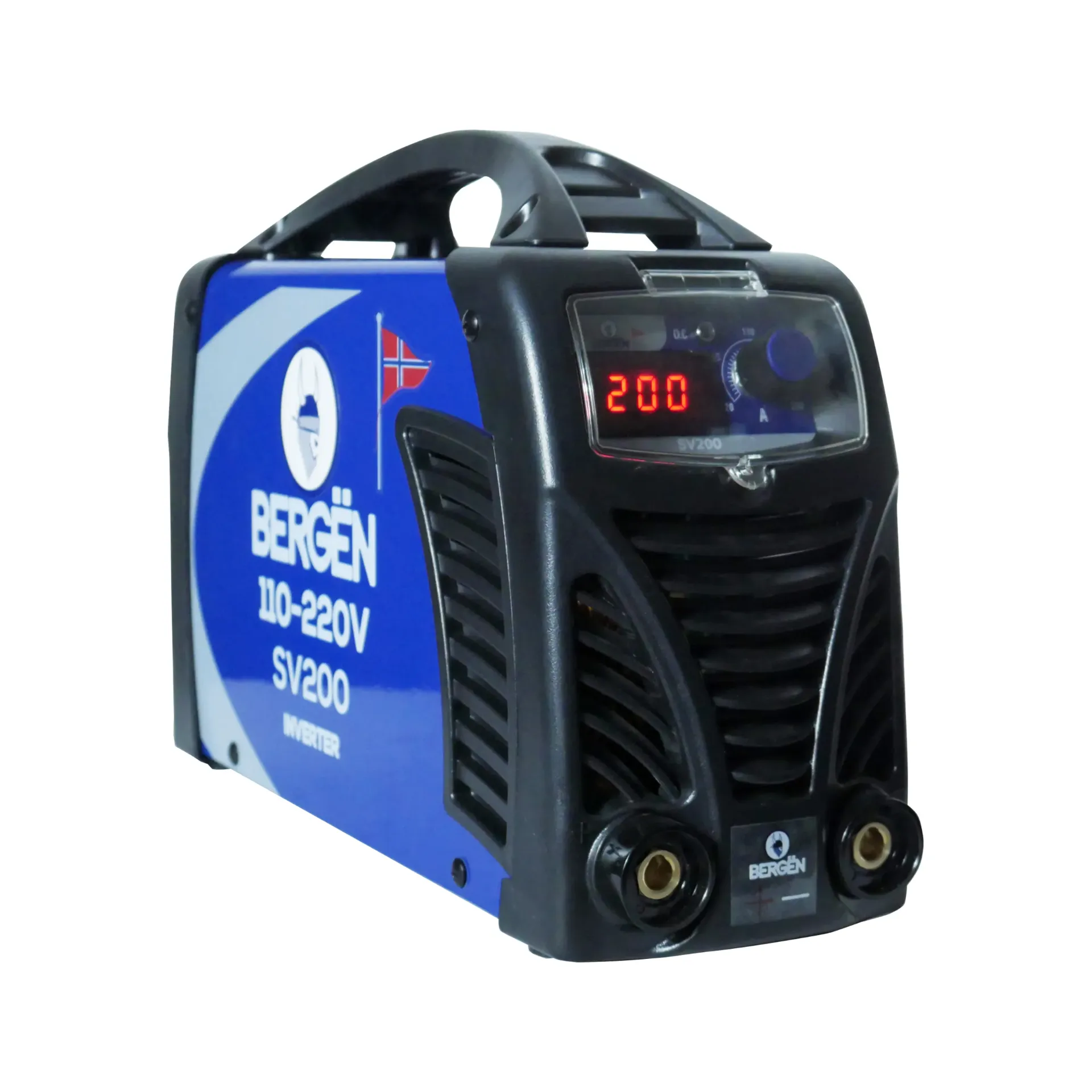 [SV200] SOLDADORA INVERSORA BERGEN MMA 200A 110/220V
