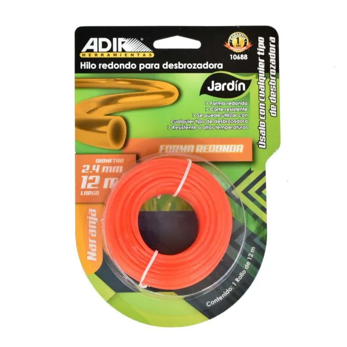 HILO NYLON ADIR 2,4MM 12M NAR106 88