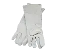 GUANTES SOLDADOR  TIPO AMER EX LARGO GRIS