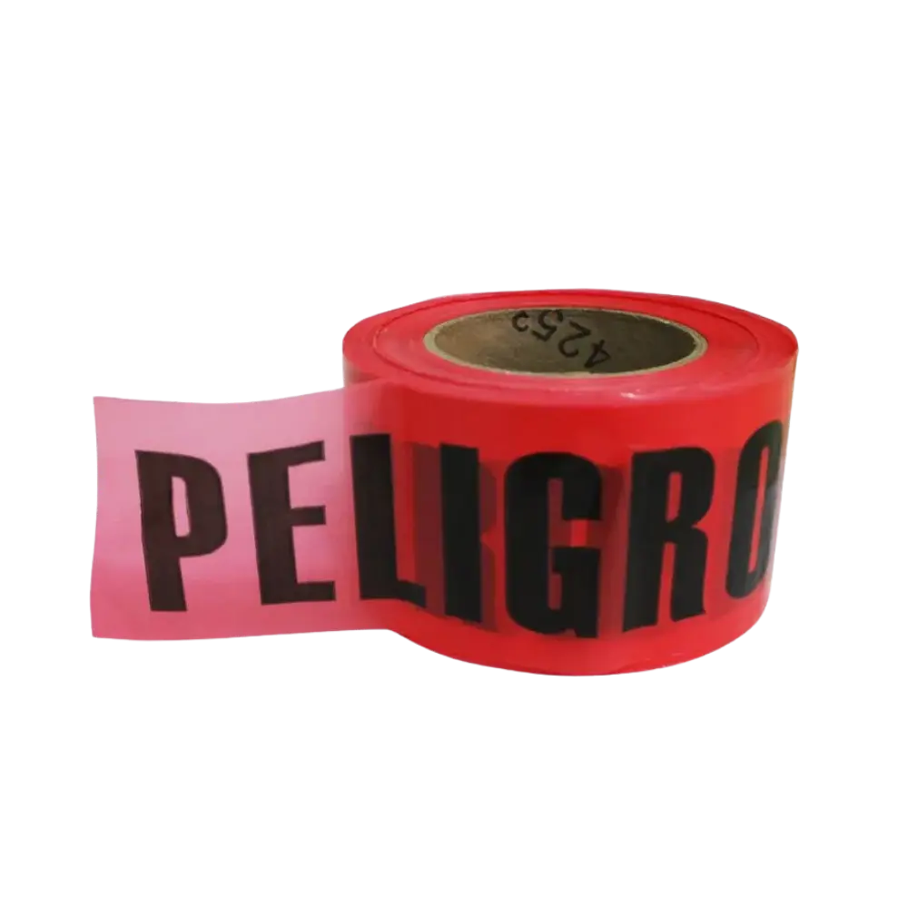 BANDA PELIGRO  8 CM X 305 MT