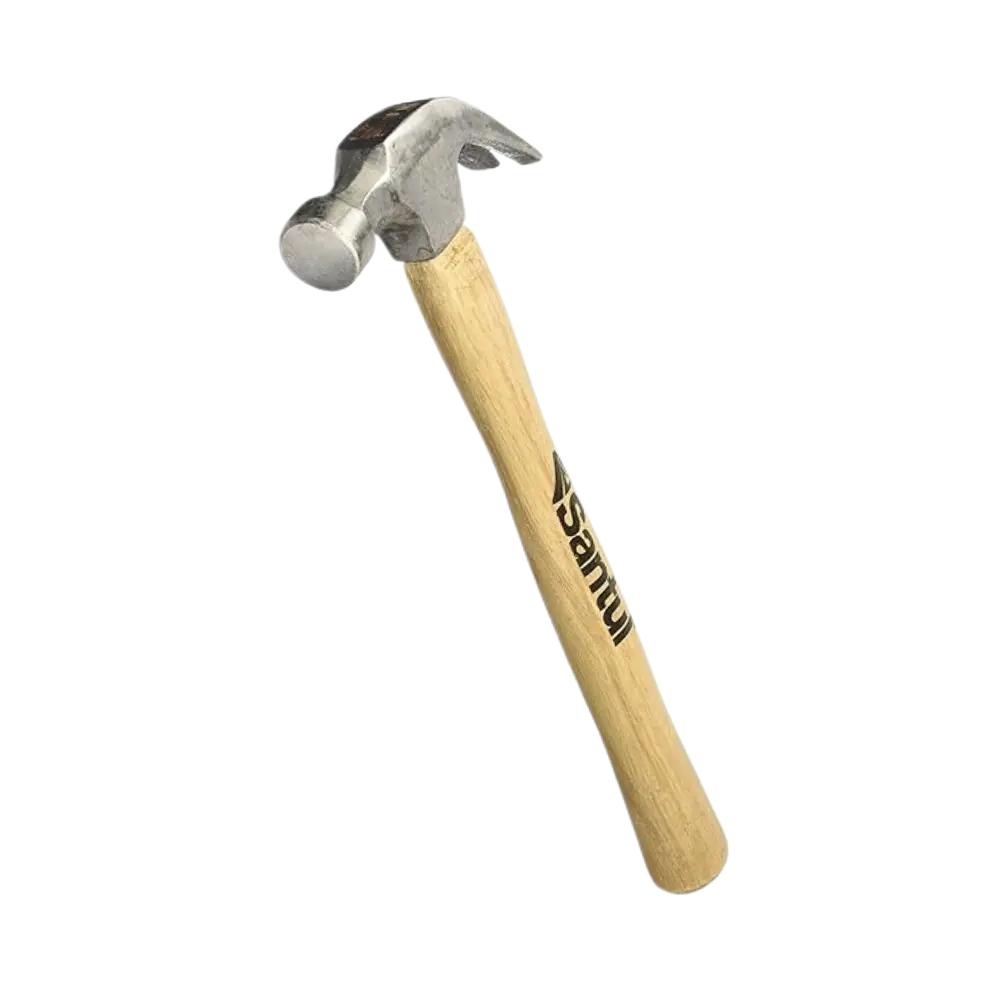 [2311133] MARTILLO 16 OZ UÑA CURVA MGO. MADERA SANELEC SAN7047