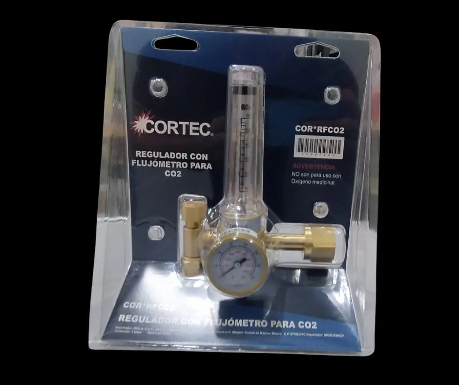 REGULADOR CON FLUJOMETRO PARA CO2