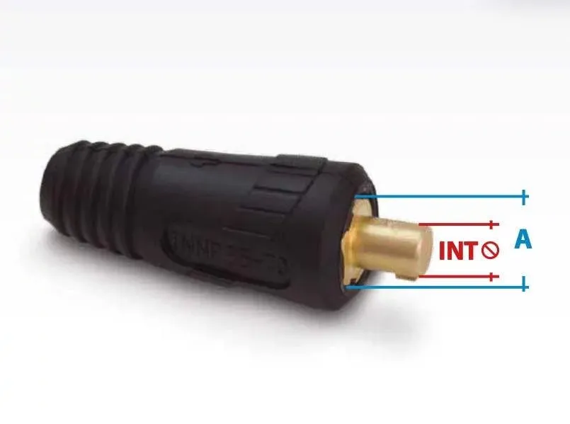 [KCR2P50] BORNE CONECTOR DINSE MACHO 1/2