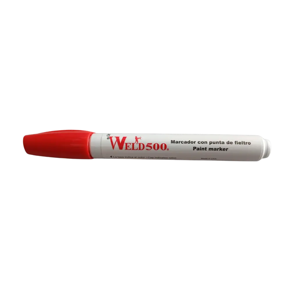 [WLDMFROJ] MARCADOR PUNTA DE FIELTRO ROJO
