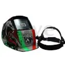 AX-TECH CARETA P/ SOLDAR  DISEÑO TRICOLOR