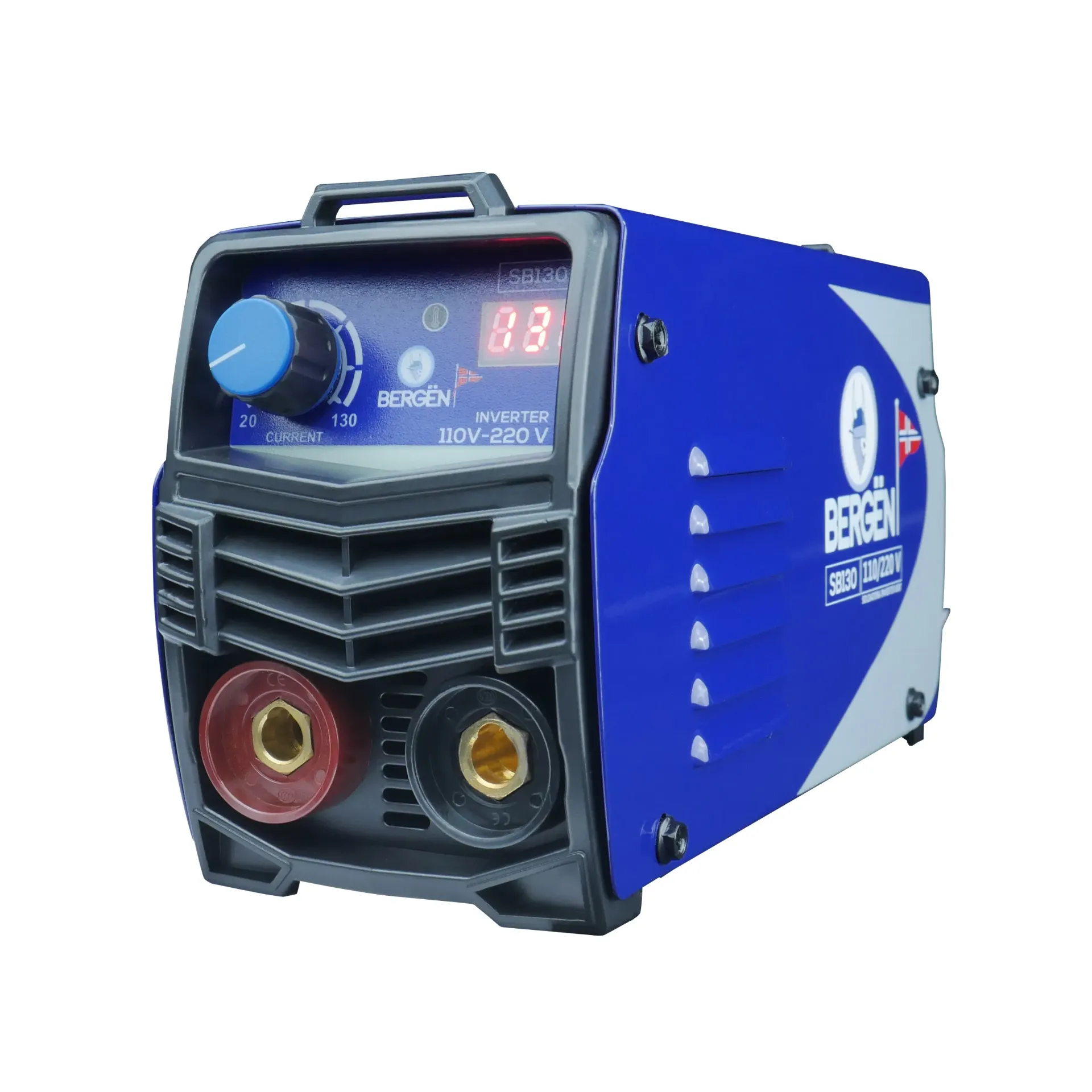 SOLDADORA INVERSORA BERGEN SB130 MMA 130A 110/220V