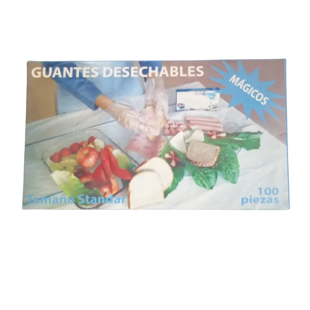 [XBX] CAJILLA DE GUANTE DESECHABLE POLIETILENO