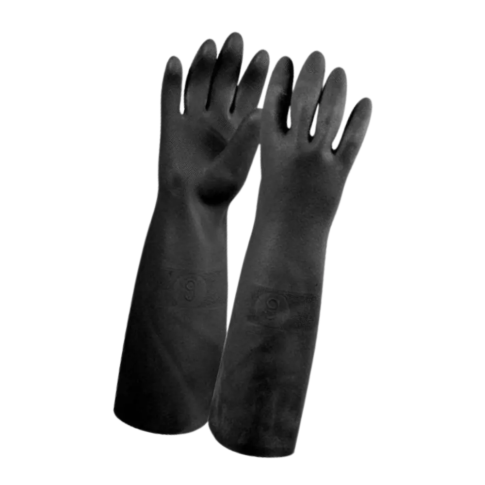 [564509] GUANTE HULE LATEX USO IND ACIDOS  18P 45CM