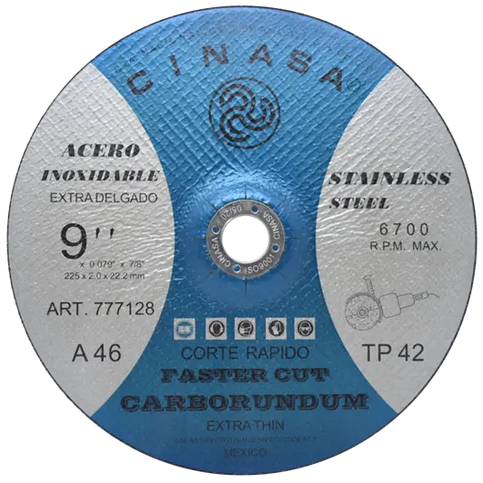 [777128] DISCO DE CORTE 9" EXTRA DELGADO