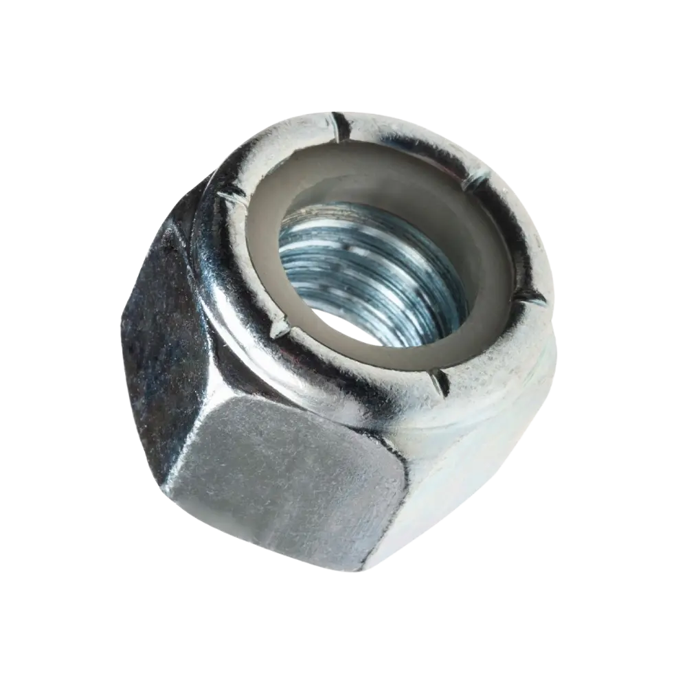 TUERCA SEGURIDAD INSERTO NYLON NC 13H GALVANIZADA 1/2