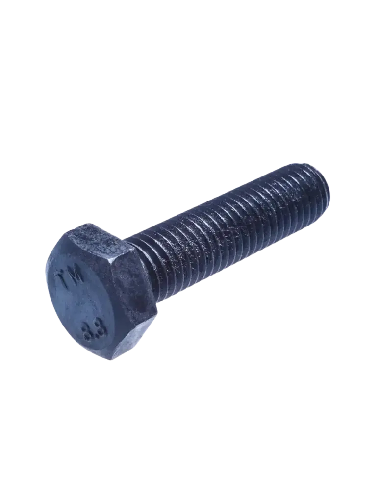 TORNILLO HEXAGONAL 8.8MM CUERDA CORRIDA P1.25 PAVONADO 8X20