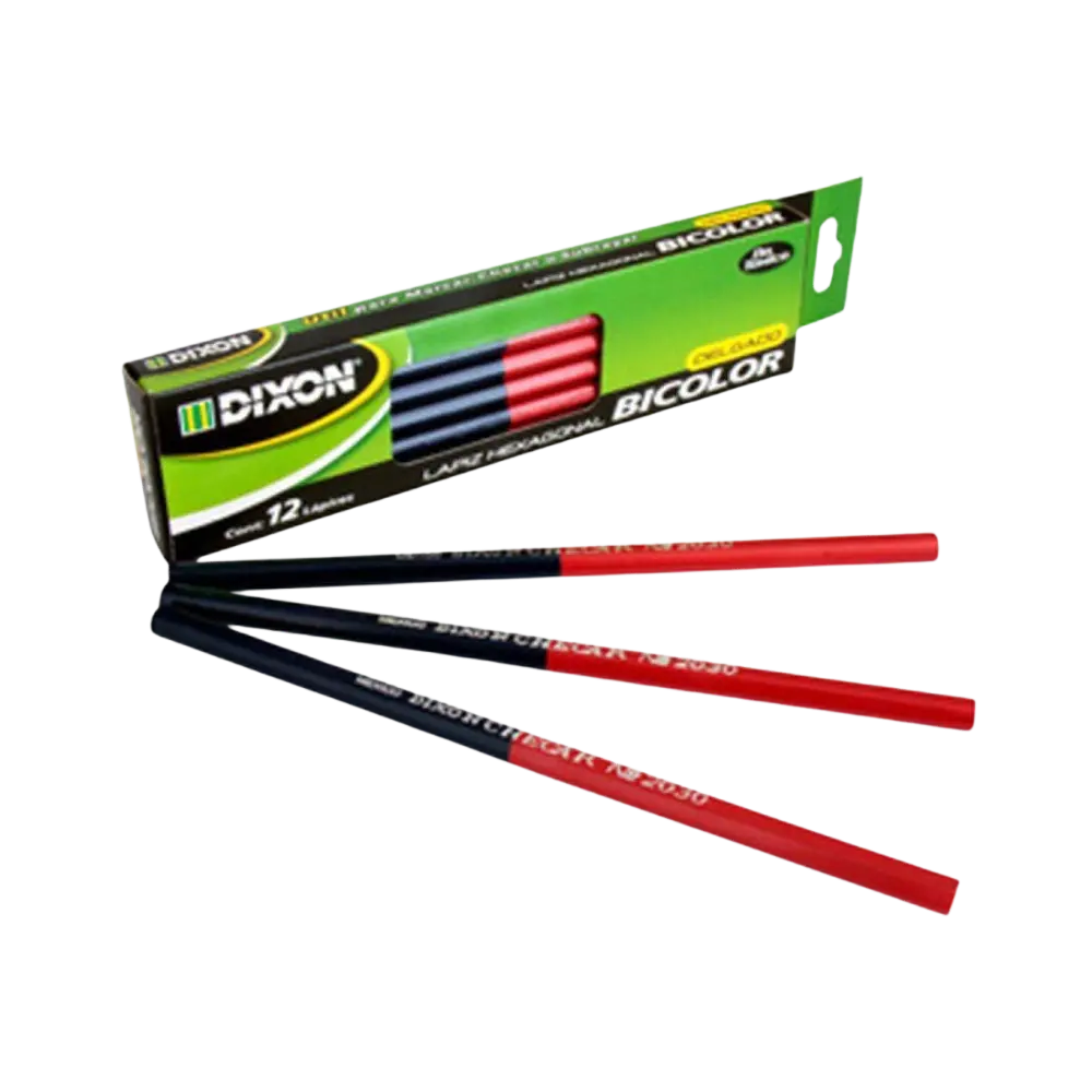 LAPIZ BICOLOR HEXAGONAL DIXON