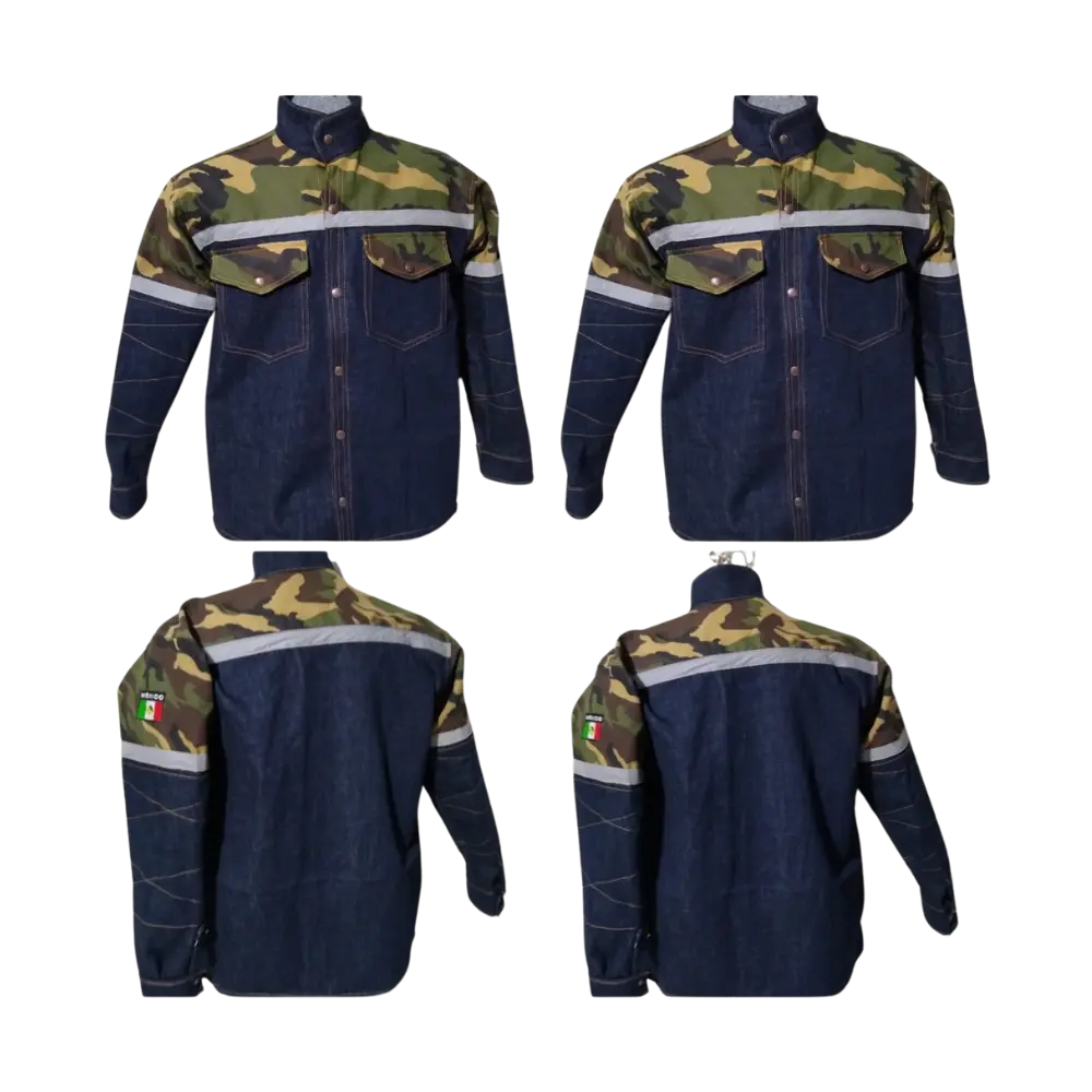 [SINSIN31405] CAMISOLA SOLDADOR CAMUFLAJE CON REFLEJANTE
