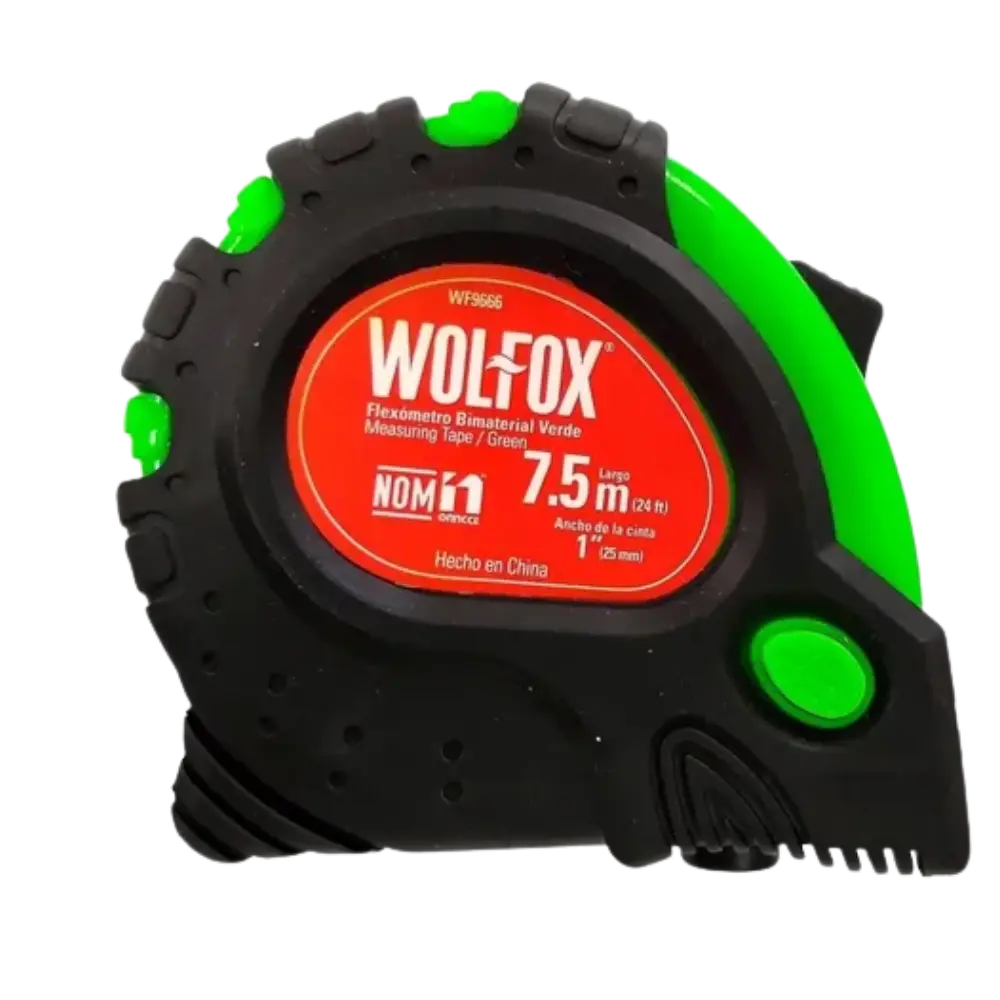 FLEXOMETRO BIMETRAL VERDE