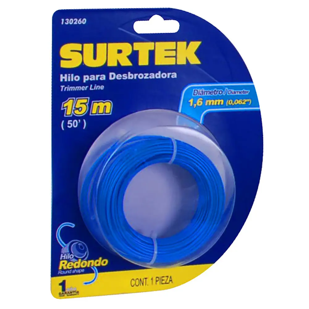 NAILON DESBROZADORA 1.65MM 15M