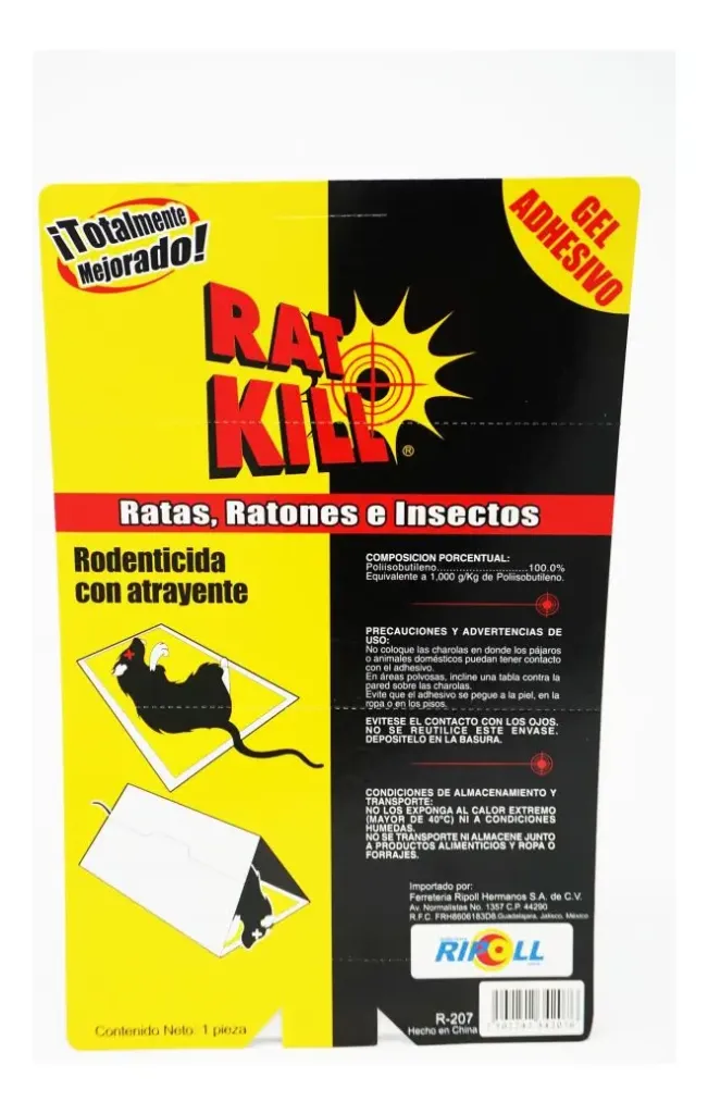 RATONERA GOMA GRANDE R-222 RAT-KILL