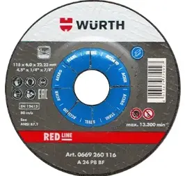 [0669] DISCO DESBASTE DE 4 WURTH