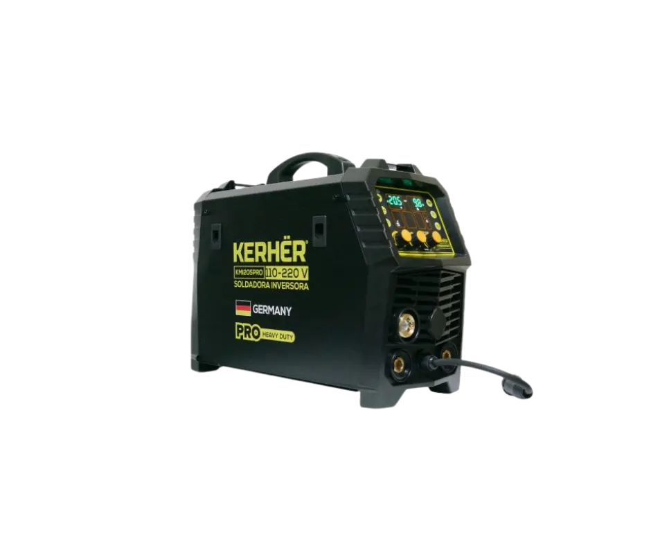 [KMI205PRO] Soldadora inversora kerher kmi205pro pro mig/mma 200a 110/220vis