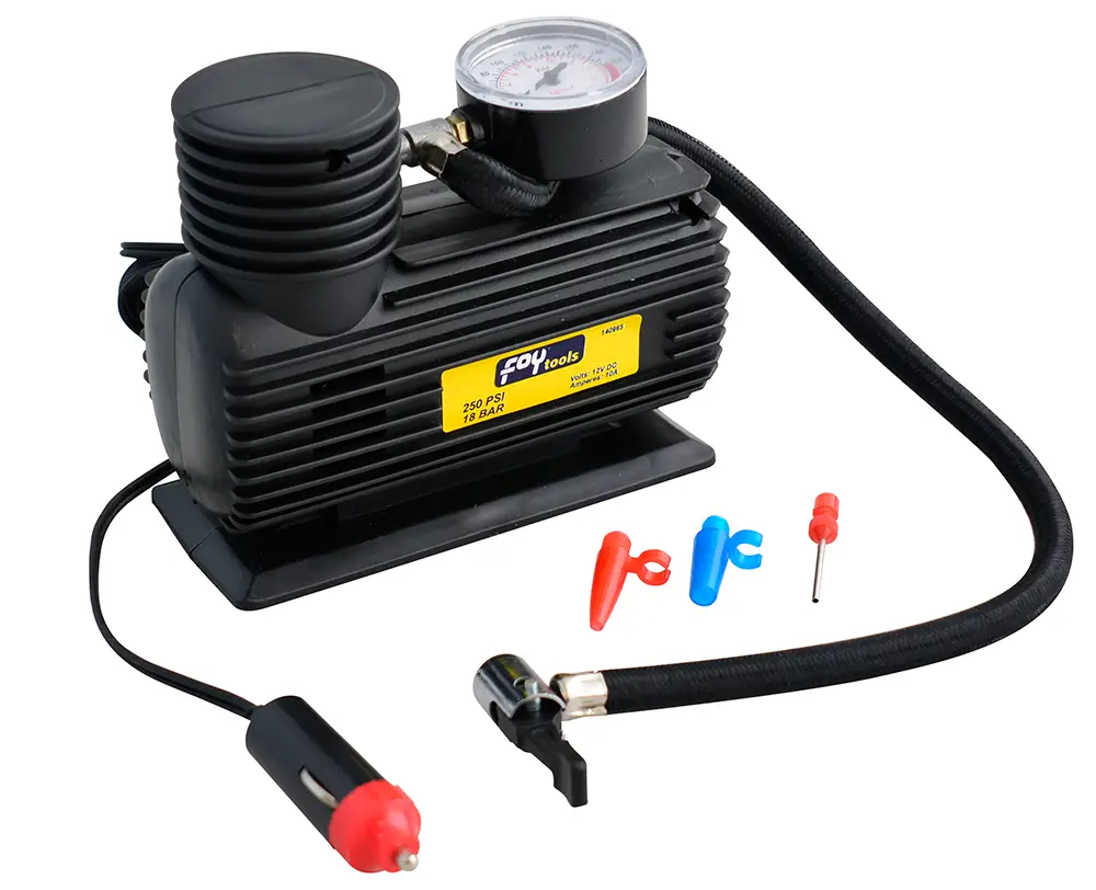 [com312v] COMPRESOR DE AIRE 12 V 250PSI