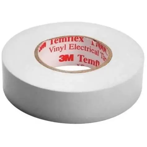 CINTA AISLAR BLANCA  TEMFLEX  165 18MX 19MM