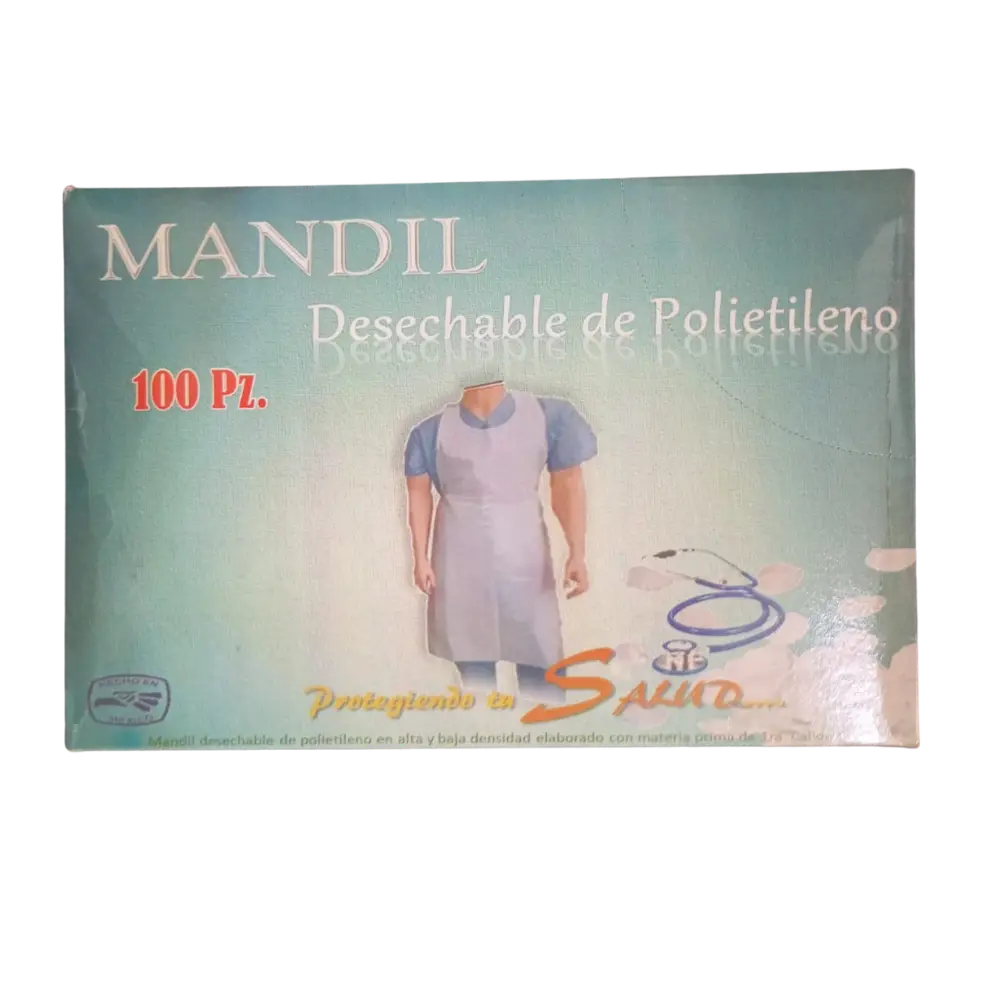 [XBX/M] CAJA DE MANDIL DESECH POLIETILENO
