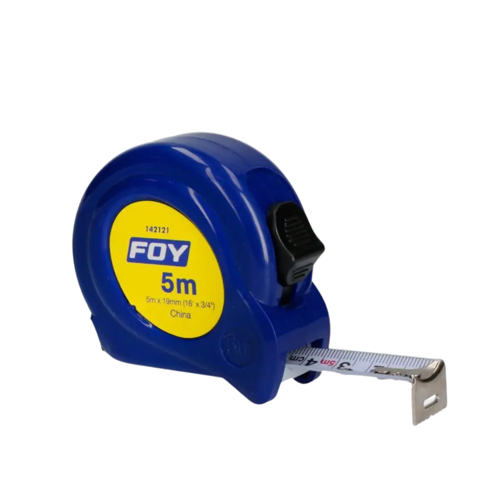 [142121] FLEXOMETRO CARC PLAST AZUL 5M