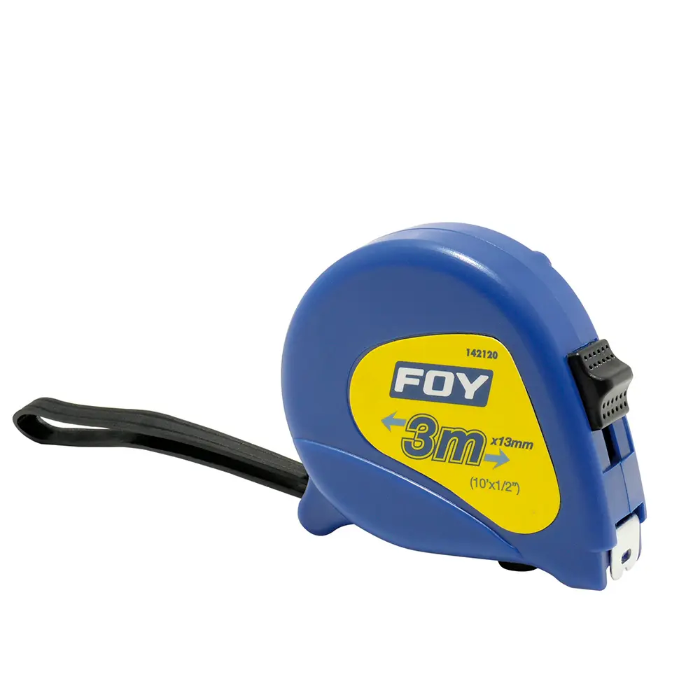 [142120] FLEXOMETRO CARC PLAST AZUL 3 M