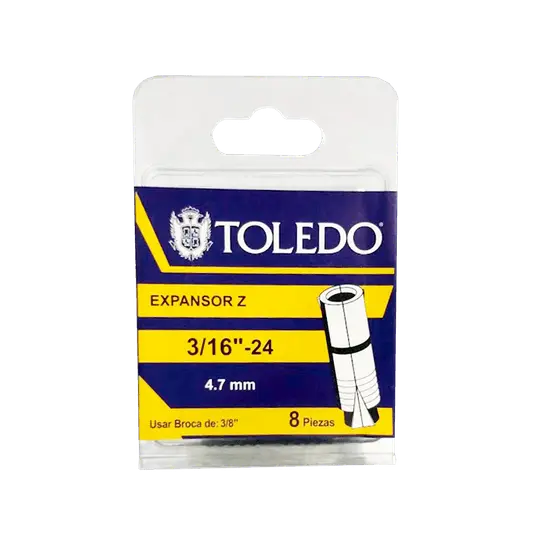 Taquete de expansor z 3/16"-24