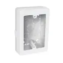  contactos para canaleta 3' x 5', blanca, Volteck 