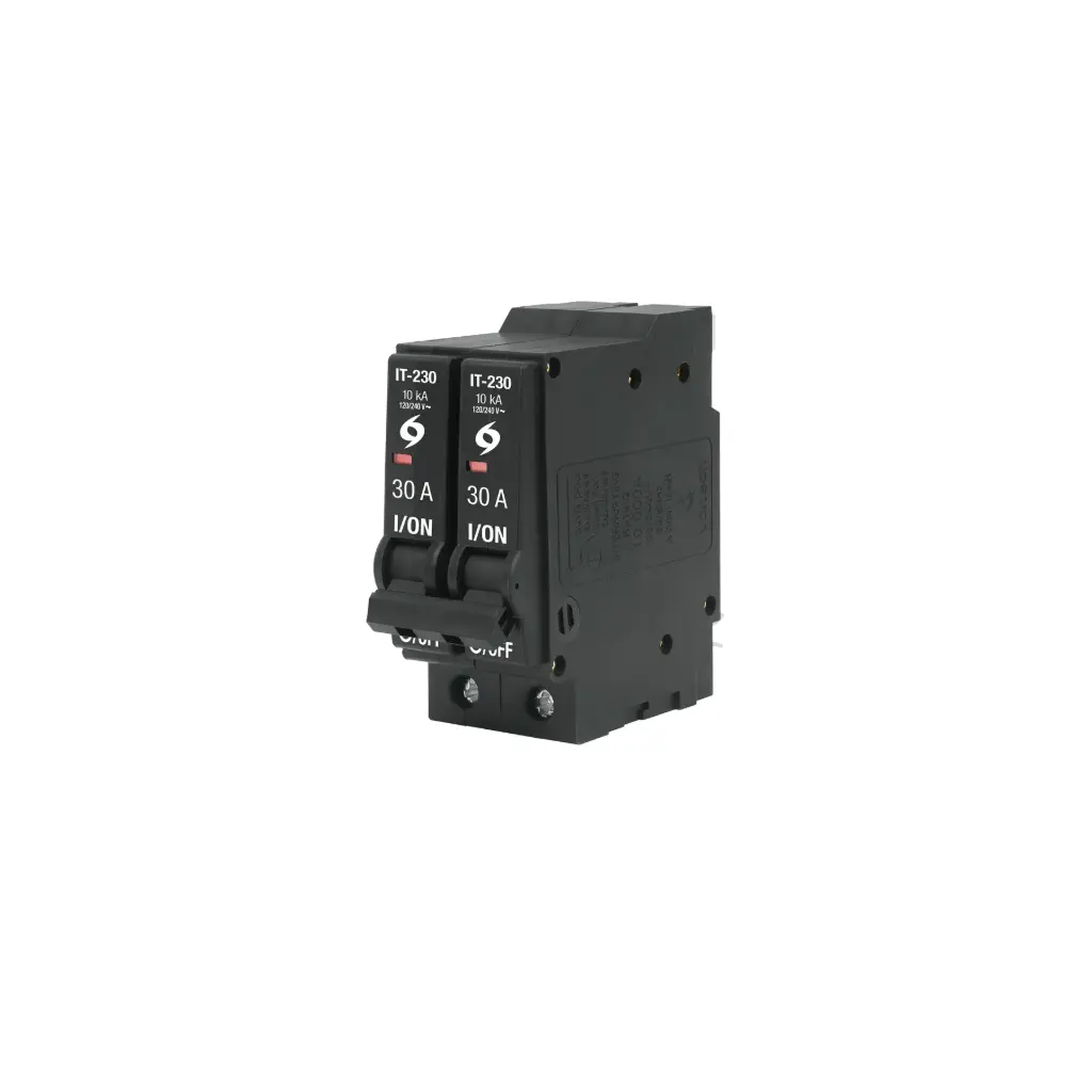 [46705] Interruptor de 2 polos 30A, enchufable, VOLTECK
