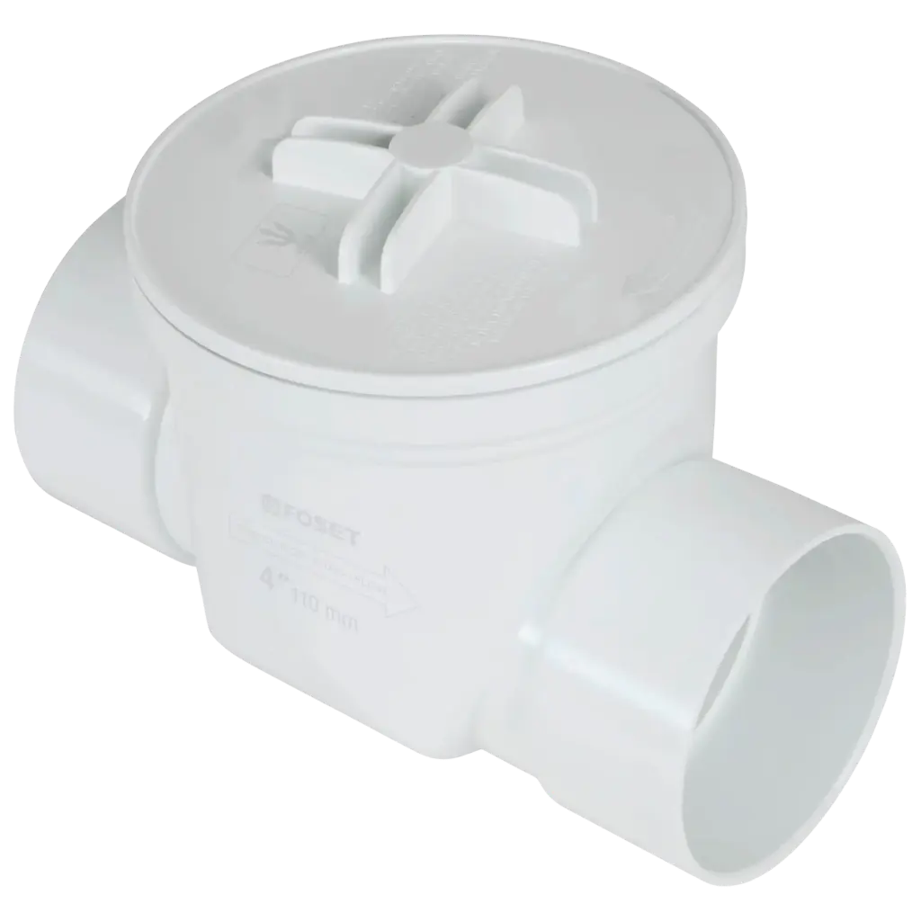 Válvula antirretorno de ABS de 4', Foset 