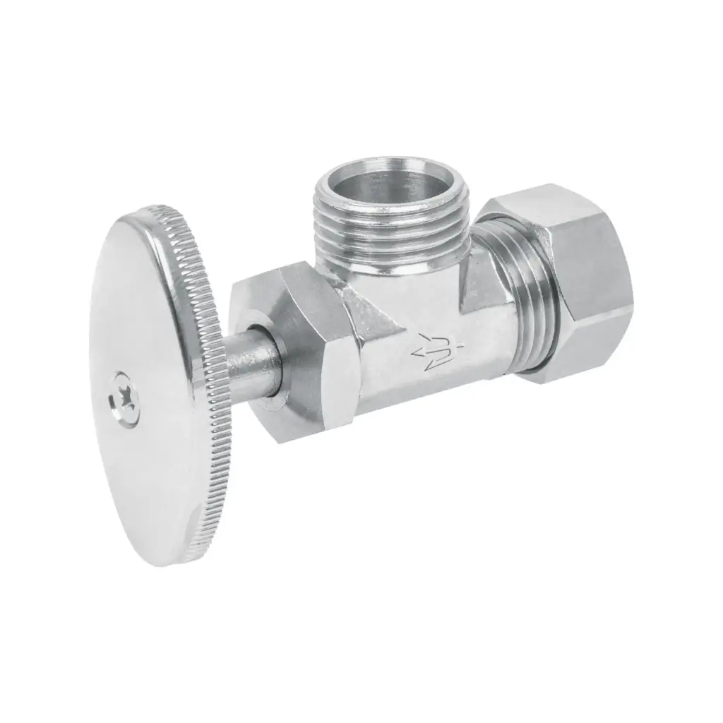 Llave angular de 1/2', de compresión, barrilito, FOSET