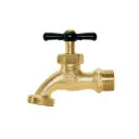 Llave p/manguera, de zamac, 110gr, 1/2', BASIC 