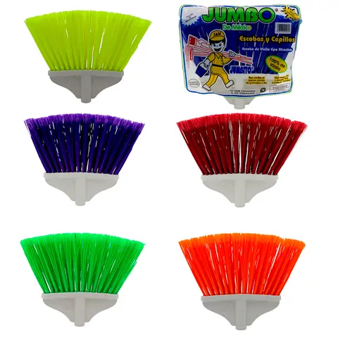 [J-270] ESCOBA J-270 T/ABANICO JUMBO C/12