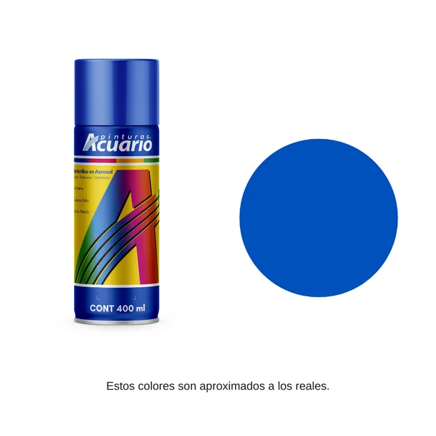 Pintura aerosol azul acuario 791
