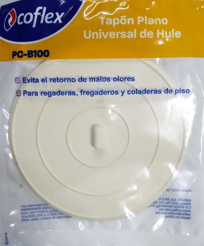 [CFXPC-B100] TAPON PLANO UNIVERSAL HULE - COFLEX